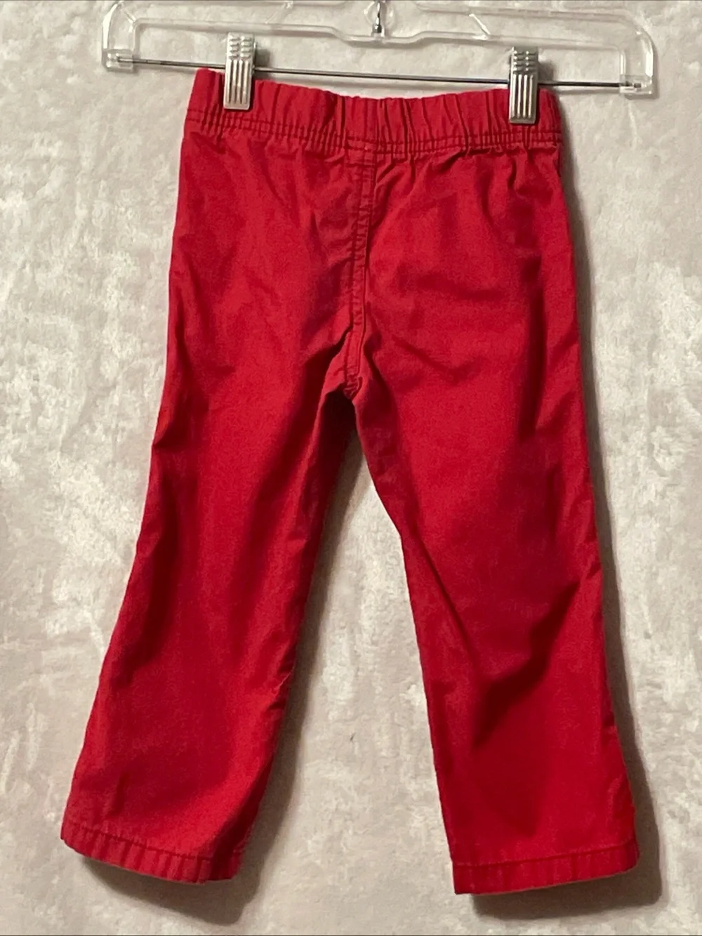 Carter's Red Elastic-Waist Kids Pants